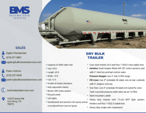 Cement pig description